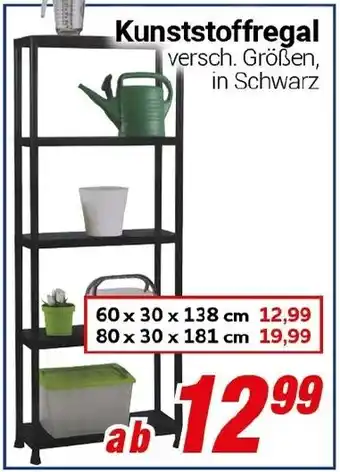 CENTERSHOP Kunststoffregal Angebot