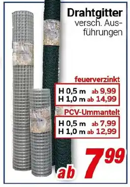 CENTERSHOP Drahtgitter Angebot