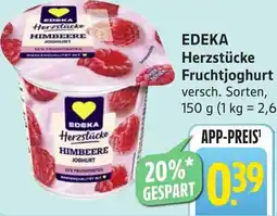 Gebauer's EDEKA Herzstücke Fruchtjoghurt Angebot