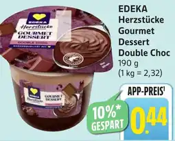 Gebauer's EDEKA Herzstücke Gourmet Dessert Double Choc Angebot