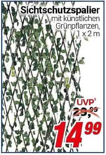 CENTERSHOP Sichtschutzspalier Angebot