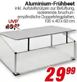 CENTERSHOP Aluminium-Frühbeet Angebot