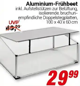 CENTERSHOP Aluminium-Frühbeet Angebot