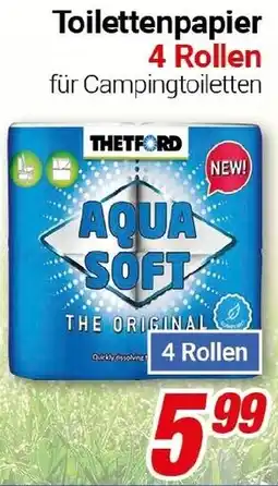 CENTERSHOP THETFORD Toilettenpapier Angebot