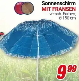 CENTERSHOP Sonnenschirm MIT FRANSEN Angebot