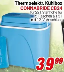 CENTERSHOP Thermoelektr. Kühlbox CONNABRIDE CB24 Angebot