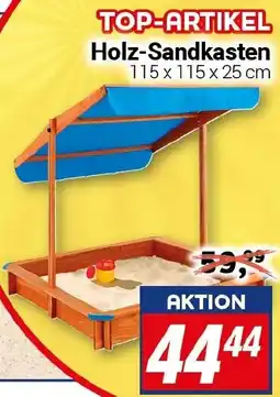 CENTERSHOP Holz-Sandkasten Angebot