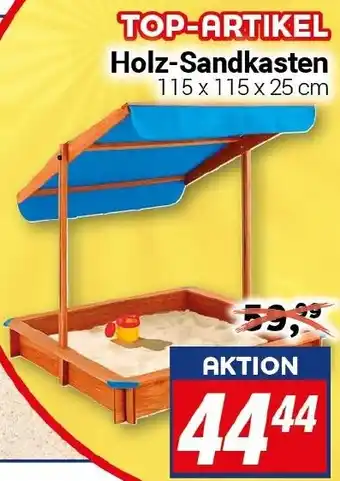 CENTERSHOP Holz-Sandkasten Angebot