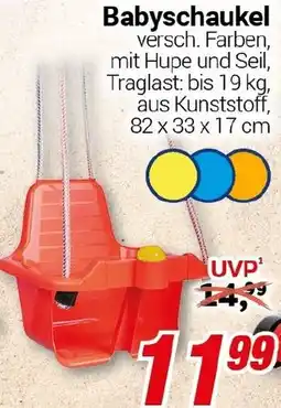 CENTERSHOP Babyschaukel Angebot