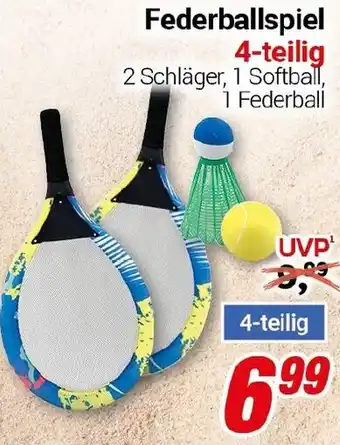 CENTERSHOP Federballspiel Angebot