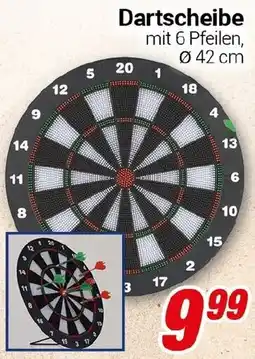 CENTERSHOP Dartscheibe Angebot