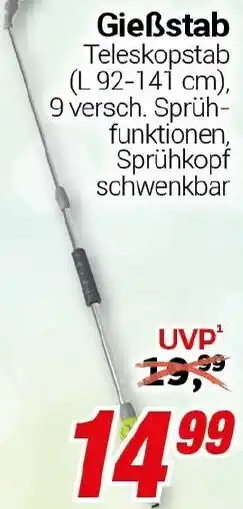CENTERSHOP Gießstab Angebot