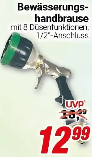 CENTERSHOP Bewässerungshandbrause Angebot