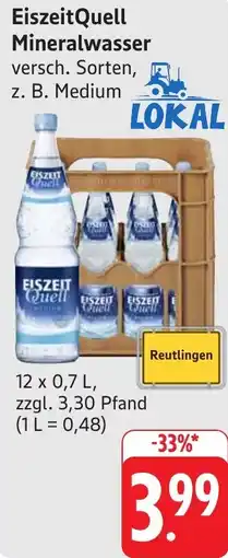 Gebauer's EiszeitQuell Mineralwasser Angebot