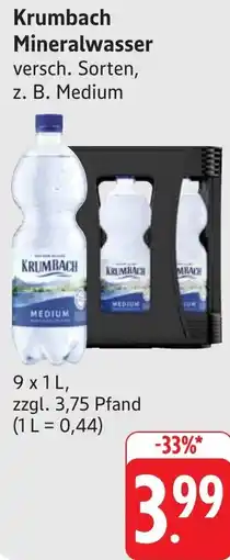 Gebauer's Krumbach Mineralwasser Angebot