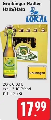 Gebauer's Gruibinger Radler Halb/Halb Angebot