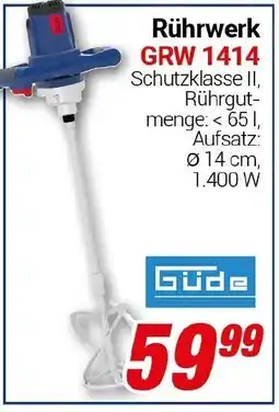 CENTERSHOP Güde Rührwerk GRW 1414 Angebot