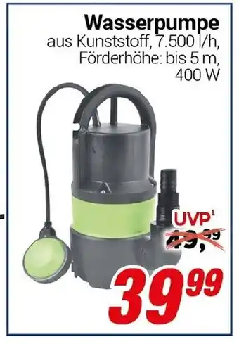 CENTERSHOP Wasserpumpe Angebot