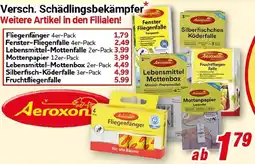 CENTERSHOP Aeroxon Versch. Schädlingsbekämpfer Angebot