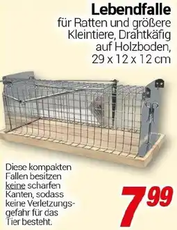 CENTERSHOP Lebendfalle Angebot
