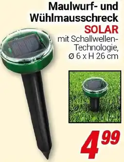 CENTERSHOP Maulwurf- und Wühlmausschreck SOLAR Angebot