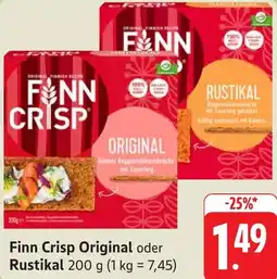 Gebauer's Finn Crisp Original oder Rustikal Angebot