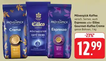 Gebauer's Mövenpick Kaffee auch Espresso oder Eilles Gourmet-Kaffee Crema Angebot