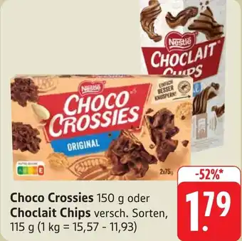 Gebauer's Choco Crossies oder Choclait Chips Angebot
