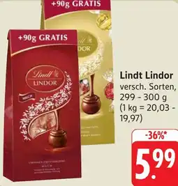 Gebauer's Lindt Lindor Angebot