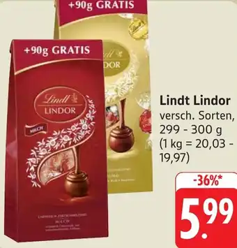 Gebauer's Lindt Lindor Angebot