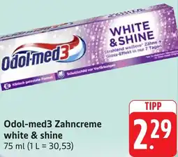 Gebauer's Odol-med3 Zahncreme white & shine Angebot
