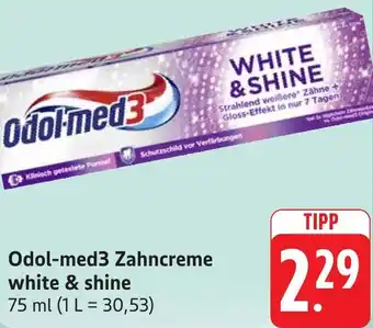 Gebauer's Odol-med3 Zahncreme white & shine Angebot