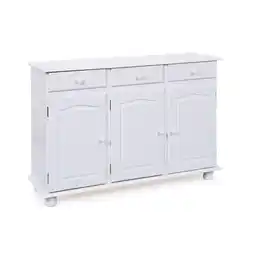 Netto Marken-Discount Inter Link Kommode Abaco mit 3 Türen und Schubladen - versch. Farben Weiss Angebot