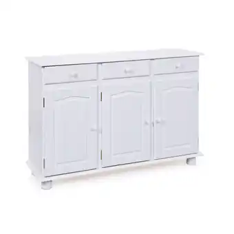 Netto Marken-Discount Inter Link Kommode Abaco mit 3 Türen und Schubladen - versch. Farben Weiss Angebot
