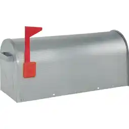 Netto Marken-Discount Rottner Mailbox Alu Briefkasten silber Angebot