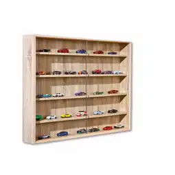 Netto Marken-Discount Inter Link Sammlervitrine Gewürzschrank Hängevitrine Wandregal Collecty - Eiche Nachbildung Angebot