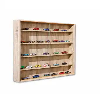 Netto Marken-Discount Inter Link Sammlervitrine Gewürzschrank Hängevitrine Wandregal Collecty - Eiche Nachbildung Angebot