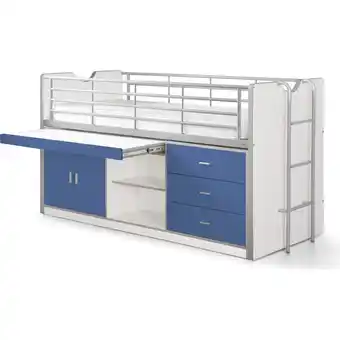 Netto Marken-Discount Vipack Hochbett Bonny BONHS95, blau Angebot