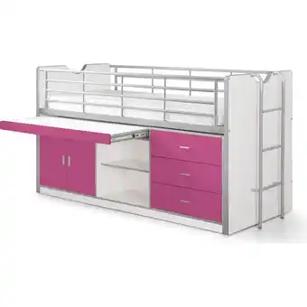 Netto Marken-Discount Vipack Hochbett Bonny BONHS95, fuchsia Angebot