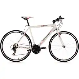 Netto Marken-Discount KS Cycling Fitnessrad 21 Gänge Fitness-Bike Lightspeed (White) 28 Zoll Angebot