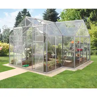 Netto Marken-Discount Vitavia Gewächshaus Sirius Alu-eloxiert, mit 3 mm Einscheibensicherheitsglas Angebot