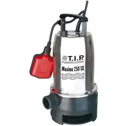 Netto Marken-Discount T.I.P. MAXIMA 250 SX Schmutzwassertauchpumpe Angebot