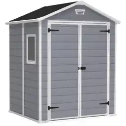 Netto Marken-Discount Keter Manor 6x5DD Kunststoffgerätehaus Angebot