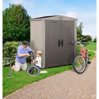 Netto Marken-Discount Keter Factor 6x3 Kunststoffgerätehaus Angebot