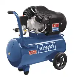 Netto Marken-Discount Scheppach Doppelzylinder Kompressor HC52DC Angebot