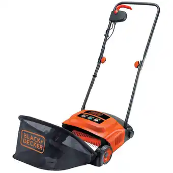 Netto Marken-Discount BLACK+DECKER Vertikutierer Elektro-Rasenlüfter GD300 Angebot