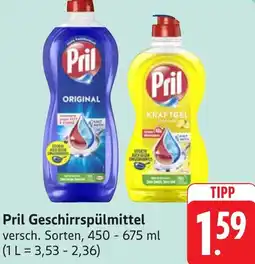Gebauer's Pril Geschirrspülmittel Angebot