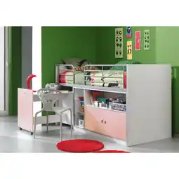 Netto Marken-Discount Vipack Halbhochbett Bonny 91 Fronteinstieg, rosa Angebot