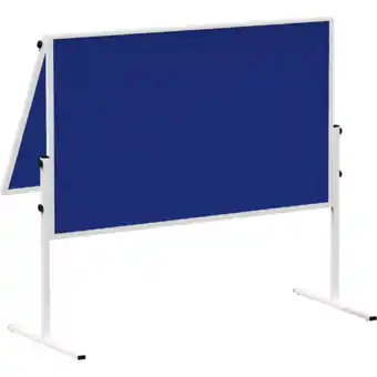 Netto Marken-Discount MAUL Moderationstafel MAULsolid, klappbar - Filz blau Angebot
