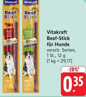 Gebauer's Vitakraft Beef-Stick für Hunde Angebot